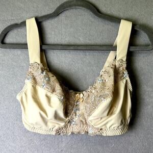 Curve Muse Beige Full Coverage Wireless Unpadded 36DD Bra